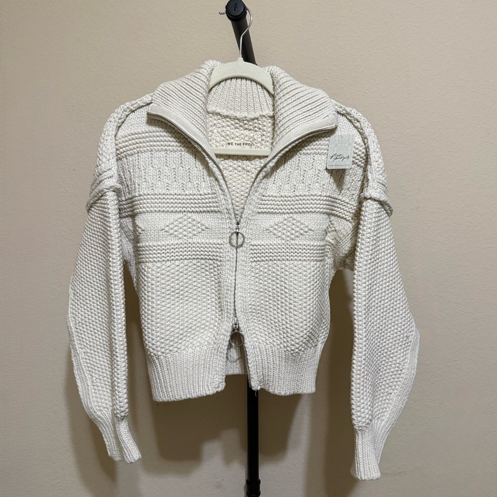 NWT Free People We The Free Lil Lad Cardi - Picture 7 of 8